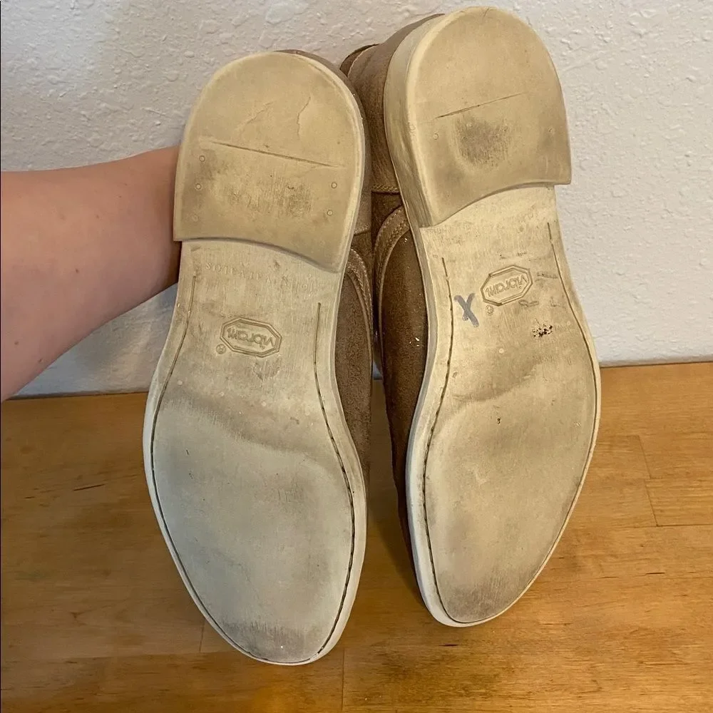 John Varvatos Two-Tone Brown Dylan Suede Chukka Boots Size 10 1/2